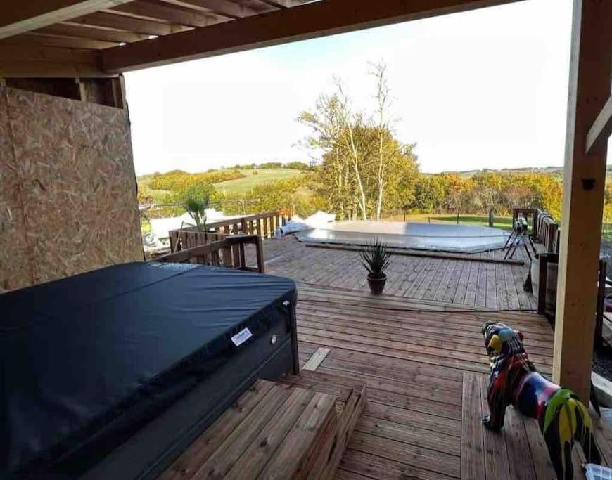 Gite A La Ferme Avec Jacuzzi Et Piscine Chauffee Saint-Felix-de-Tournegat Экстерьер фото