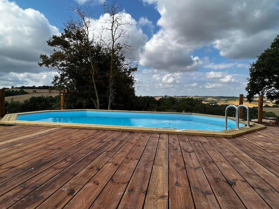 Gite A La Ferme Avec Jacuzzi Et Piscine Chauffee Saint-Felix-de-Tournegat Экстерьер фото